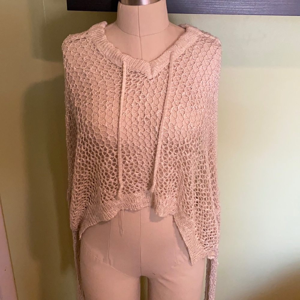 Cropped hoodie